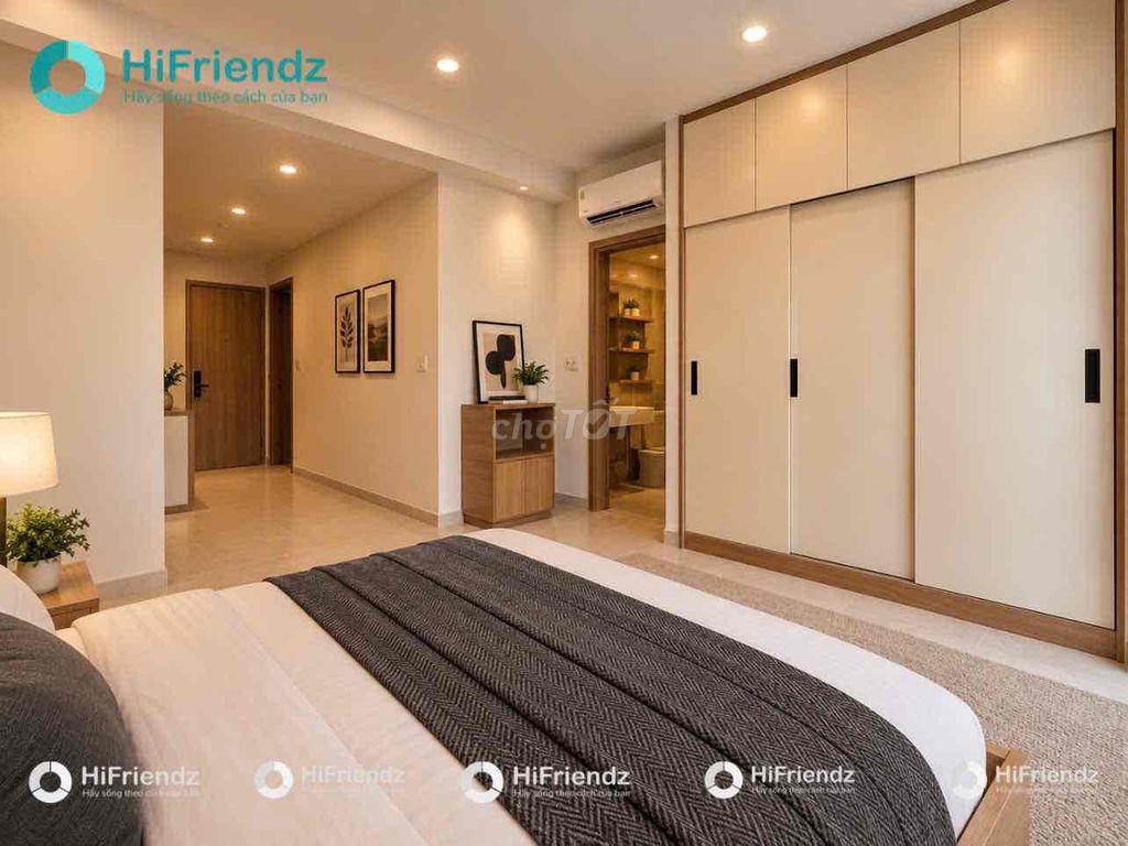 CHO THUÊ CĂN HỘ 1PN TÁCH BẾP BANCOL RIÊNG NGAY KHU VẠN PHÚC CITY