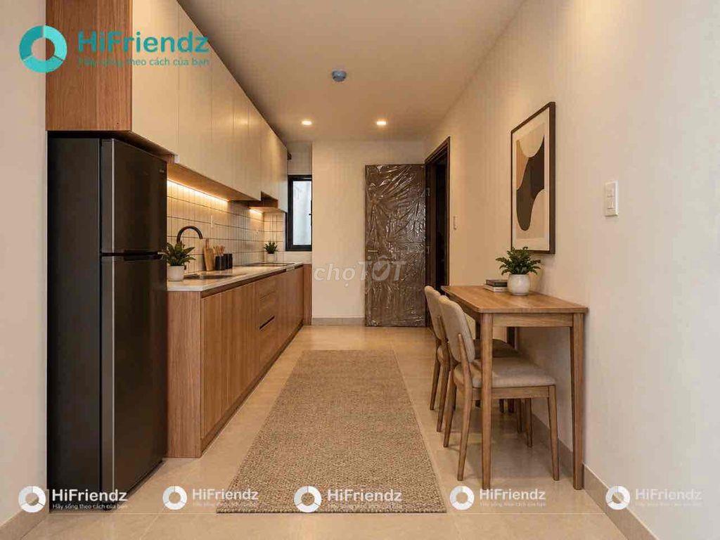 CHO THUÊ CĂN HỘ 1PN TÁCH BẾP BANCOL RIÊNG NGAY KHU VẠN PHÚC CITY