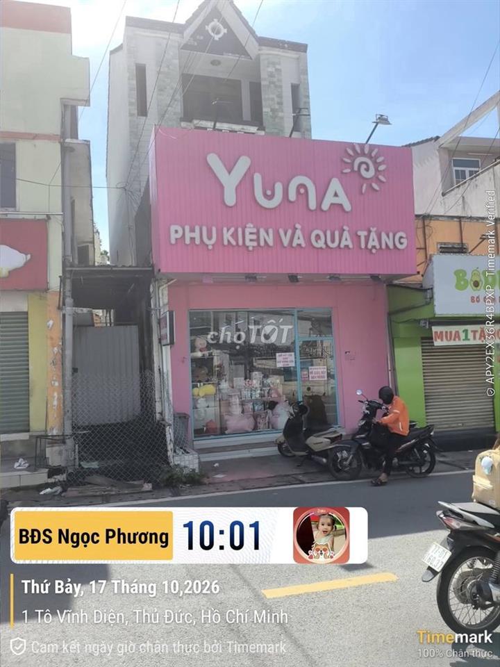 Bán nhà mặt tiền Tô Vĩnh Diện Thủ Đức 51m2 dòng tiền 30tr/tháng