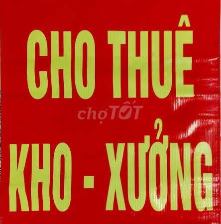 Cho thuê kho xưởng 340m2