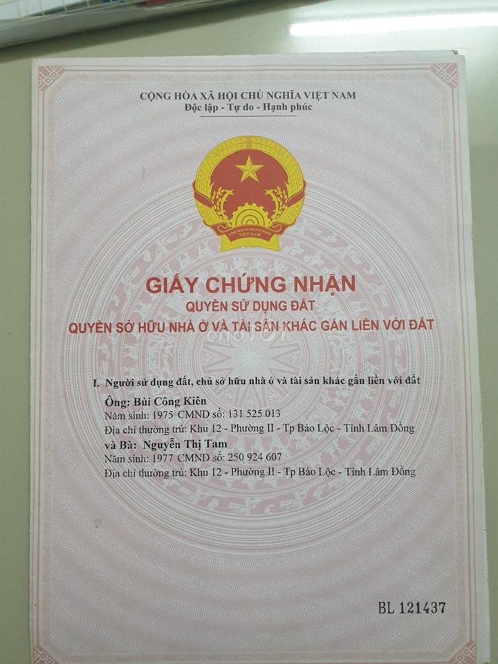 Bán lđất trong khu dân cư sổ sẵn