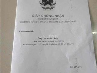 Nhà mặt tiền đoàn thị nghiệp