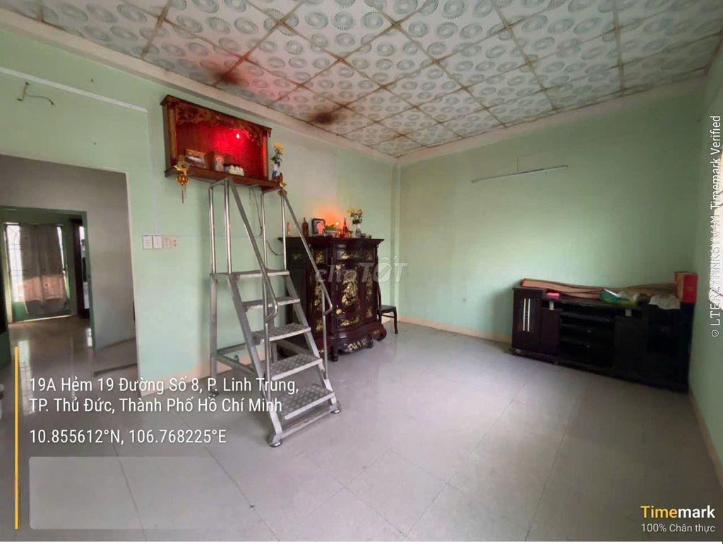 CẦN BÁN NHÀ ĐƯỜNG SỐ 8, PHƯỜNG LINH TRUNG CŨ