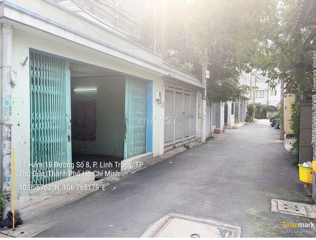 CẦN BÁN NHÀ ĐƯỜNG SỐ 8, PHƯỜNG LINH TRUNG CŨ