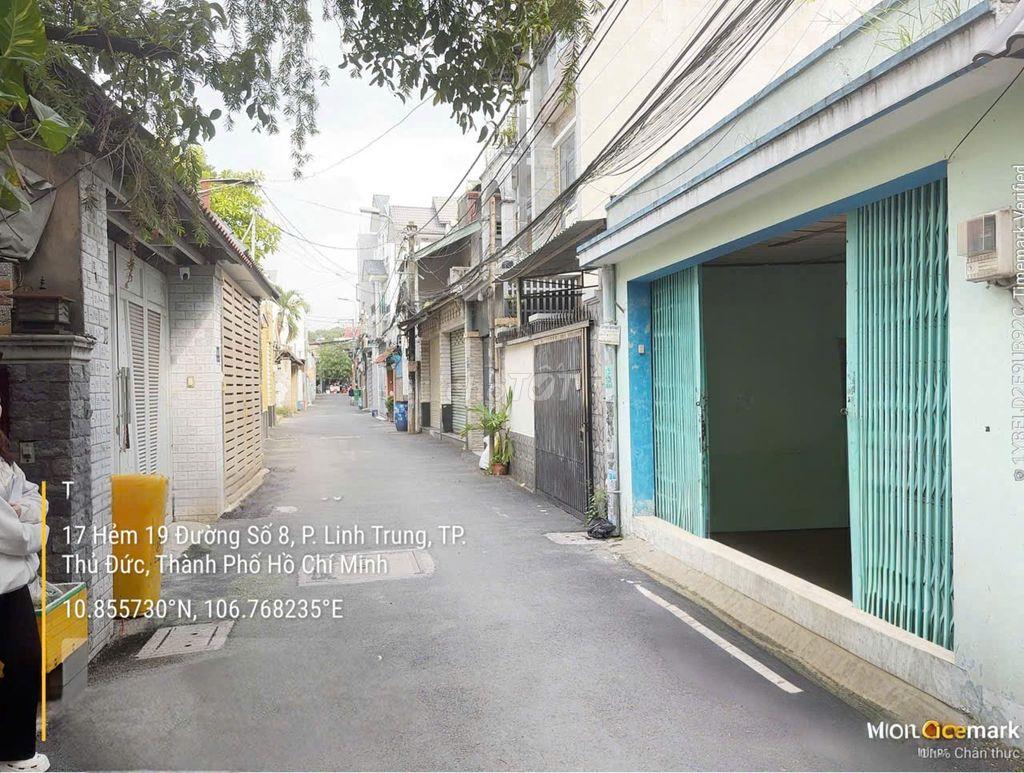CẦN BÁN NHÀ ĐƯỜNG SỐ 8, PHƯỜNG LINH TRUNG CŨ