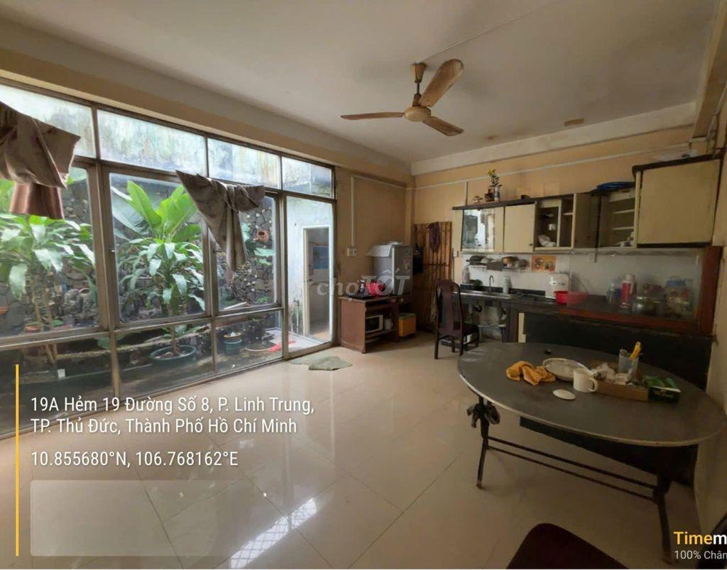 CẦN BÁN NHÀ ĐƯỜNG SỐ 8, PHƯỜNG LINH TRUNG CŨ