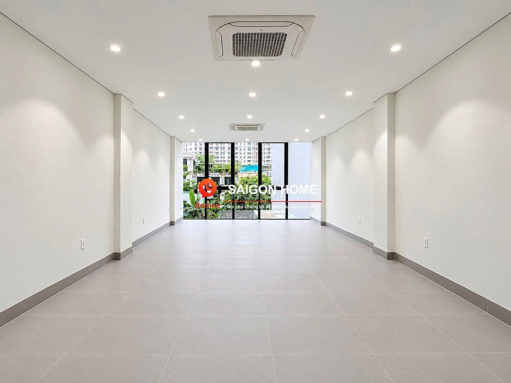 Cho thuê tòa văn phòng Lương Định Của, Quận 2 - hầm 5 tầng trống suốt