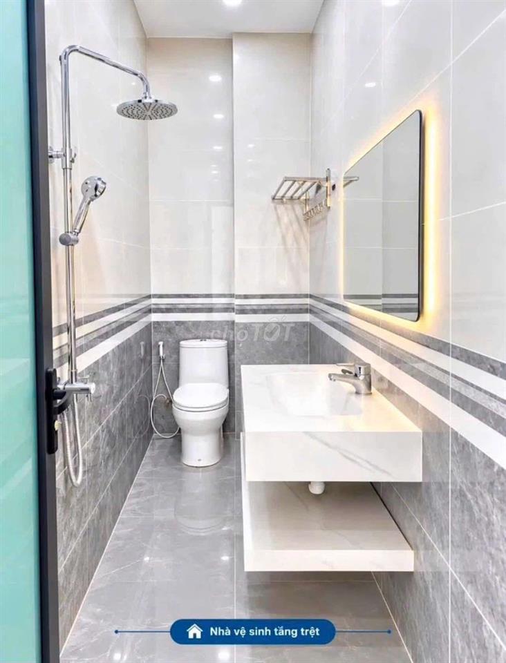 Noxh 1 trệt 1 lầu KDC cầu tràm đường Đinh Đức Thiện