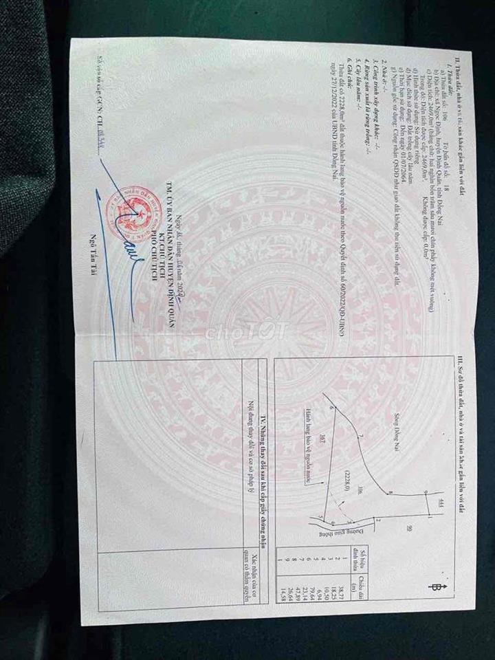 bán đất trồng cây lâu năm