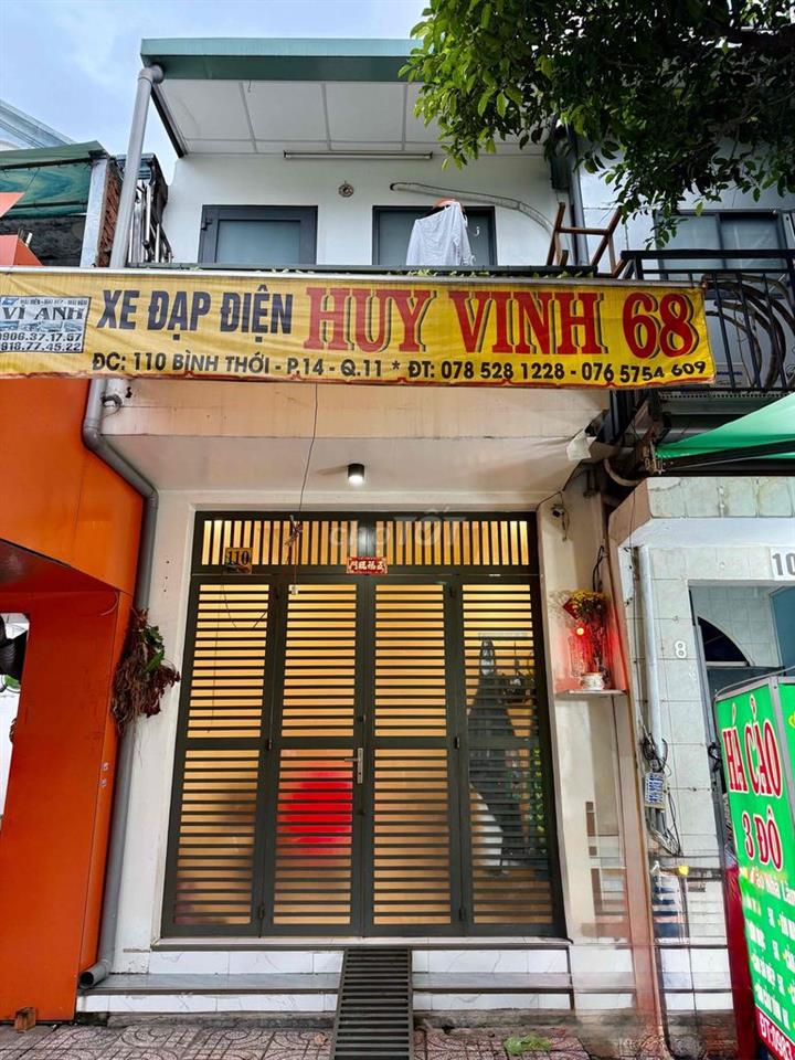 🔥 BÁN GẤP NHÀ MẶT TIỀN BÌNH THỚI Q11 - NGAY SÁT LÊ ĐẠI HÀNH - CHỈ 6.7