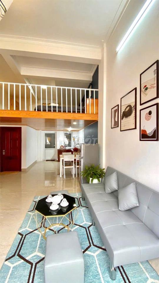 CHO THUÊ CĂN HỘ DUPLEX 2  GIƯỜNG NGỦ FULL NỘI THẤT CÓ CỬA SỔ THOÁNG