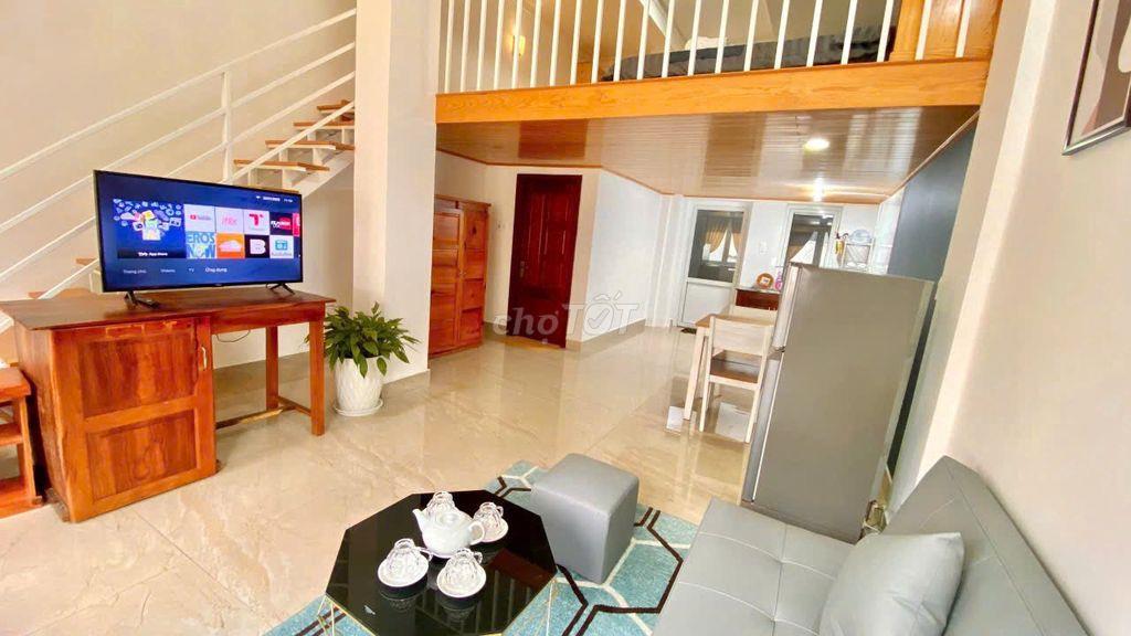 CHO THUÊ CĂN HỘ DUPLEX 2  GIƯỜNG NGỦ FULL NỘI THẤT CÓ CỬA SỔ THOÁNG