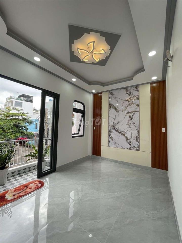 🔥 NHÀ ĐẸP HOÀN THIỆN – TẶNG FULL NỘI THẤT – HẺM XE HƠI 6M