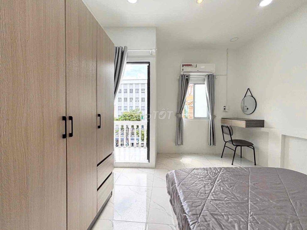 🔥CHO THUÊ CĂN HỘ 1 PHÒNG NGỦ BAN CÔNG TÁCH BẾP NỘI THẤT CAO CẤP🔥
