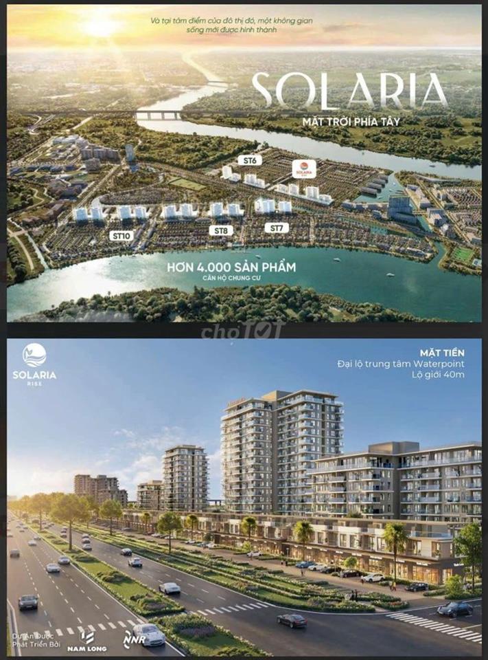 Căn hộ Solaria Rise chuẩn resort