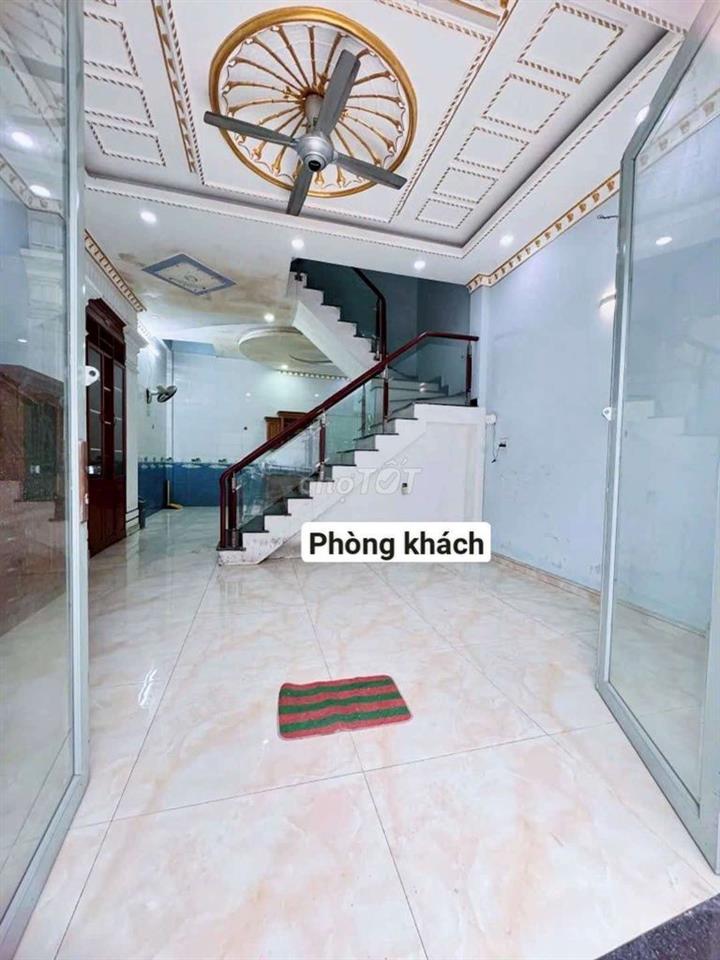 Nhà đẹp BHHB, Bình Tân. 5x12, 4 tầng.  5PN, 6WC. Giá:  12 triệu.