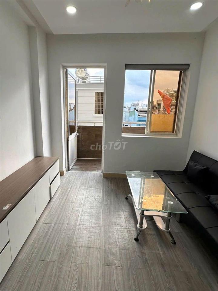 Chung cư thang bộ Hoàng Sa Quận 3, Ko NT 62m2, giá 9.5 tr/th+ 1PN,1 WC