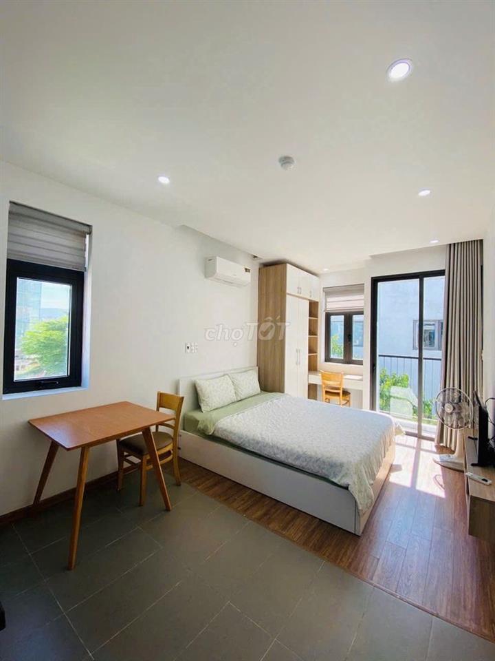 STUDIO APARTMENT –  BALCONY&MANY WINDOWS - CITY CENTER&MYKHE BEACH