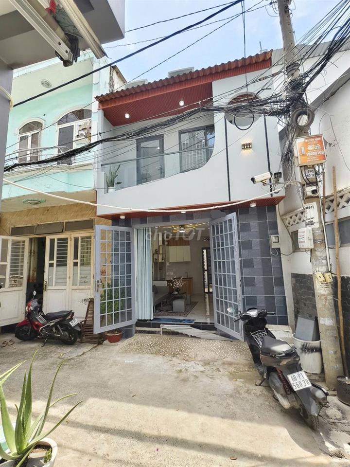 [SHR] Hẻm 4M Bùi Quang Là 1 Trệt 1 Lầu 2 Phòng Ngủ Có Nội Thất