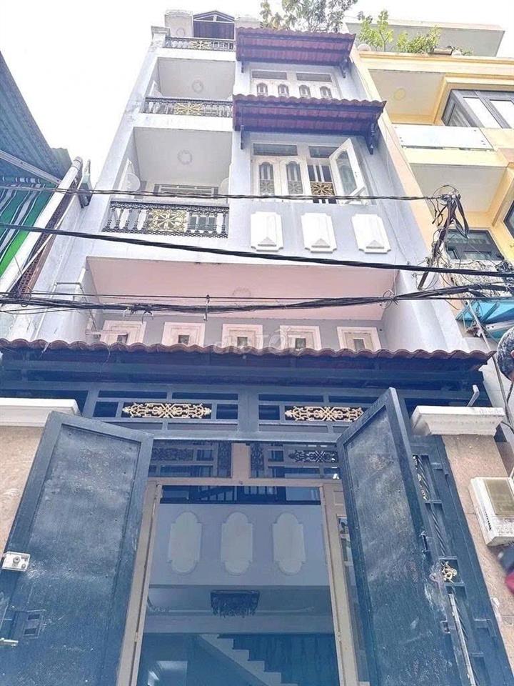 [Quá Rẻ] Nhà NC Lạc Long Quân P8 57m2 1 Trệt 3 Lầu Sân thượng 6PN