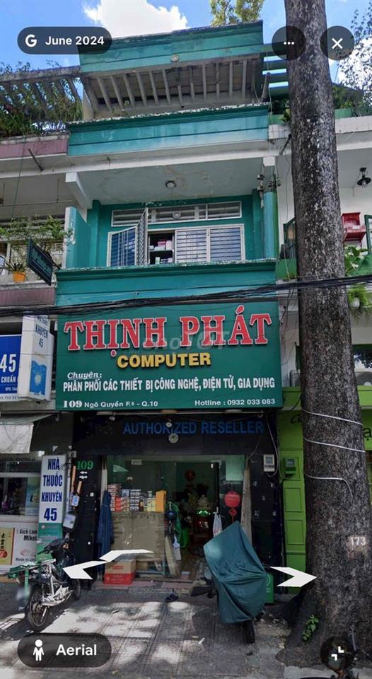 CHO THUÊ NHÀ NGUYÊN CĂN MẶT TIỀN – QUẬN 10
