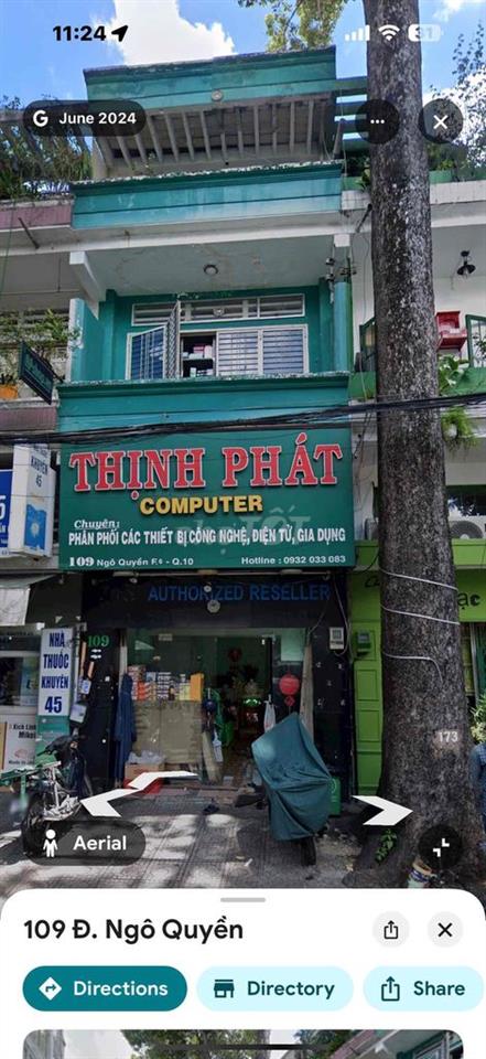 CHO THUÊ NHÀ NGUYÊN CĂN MẶT TIỀN – QUẬN 10