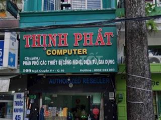CHO THUÊ NHÀ NGUYÊN CĂN MẶT TIỀN – QUẬN 10