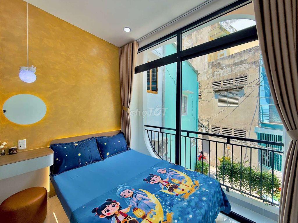 Nhà mới xây Lê Quang Định Bà Chiểu  giá 3.2 tỷ