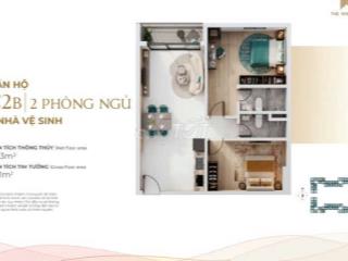 Bán Căn Hộ 2PN2WC 65m2 , Tầng 18, full nội thất An Cường . 