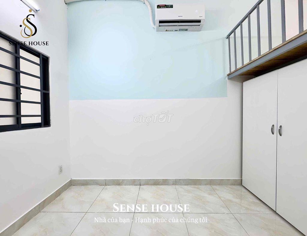 Phòng rộng gác cao mới keng ngay Phan Huy Ích