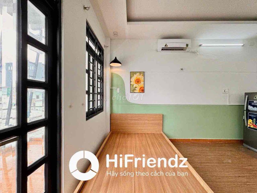 Phòng Có Bancol Siêu Lớn, Full Nội Thất, Đặc Biệt Nhận Xe Điện