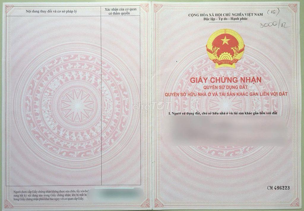 CHÍNH CHỦ BÁN CĂN NHÀ ĐẦU HẺM KHU DÂN CƯ SẦM UẤT