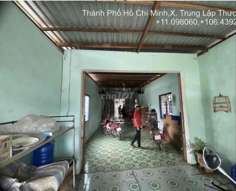 BÁN 708,3M² ĐẤT MT 8M ĐƯỜNG TRUNG LẬP – CỦ CHI