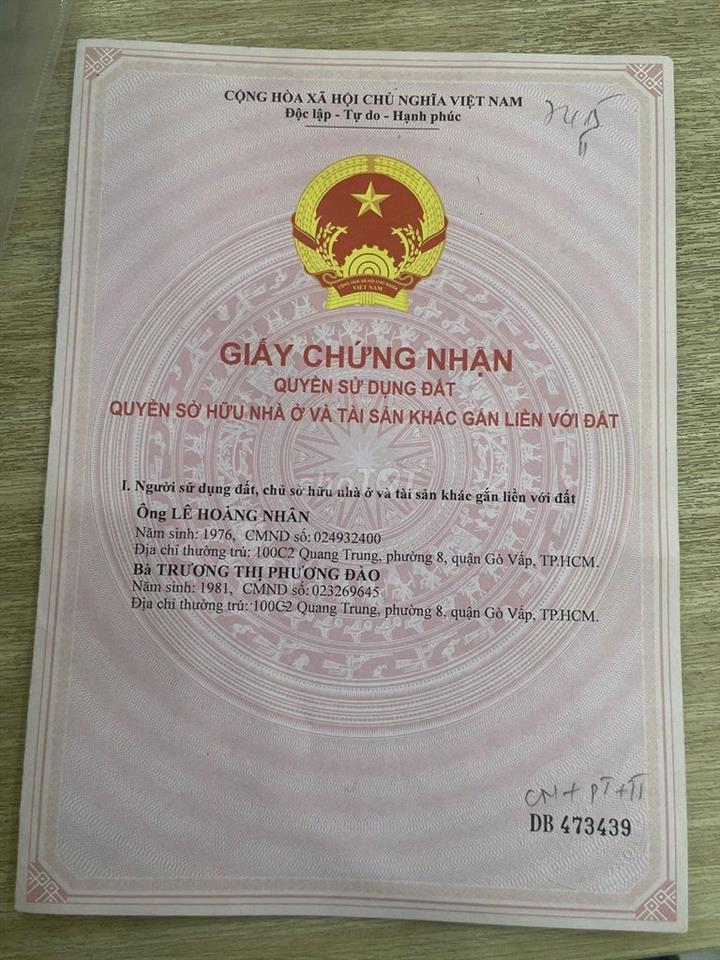 Bán đất HÀ HUY GIÁP & TX52 50M2 giá 2,75ty