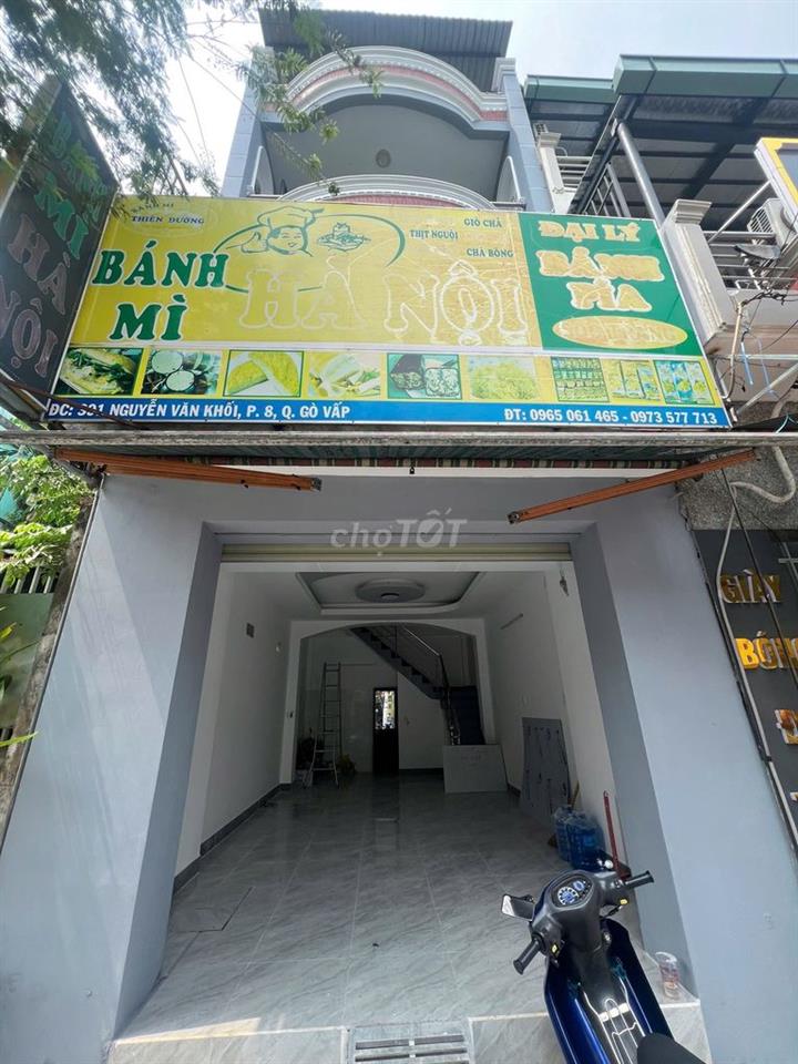 Cho thuê mặt bằng , mặt tiền Nguyễn Văn Khối