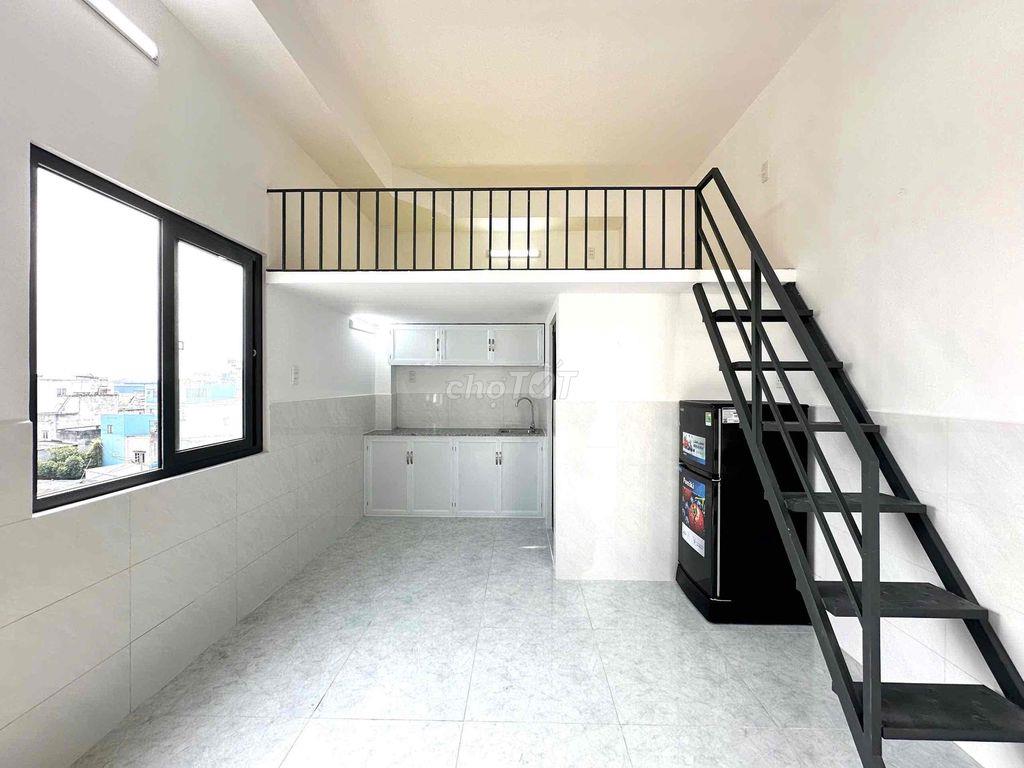 khai trương 100% duplex 35m2 Tân Hoà Đông thuận tiện di chuyển