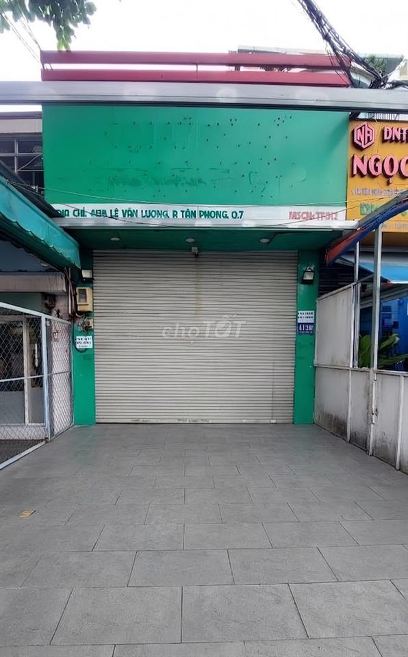 CHO THUÊ MẶT BẰNG MẶT TIỀN LÊ VĂN LƯƠNG – QUẬN 7