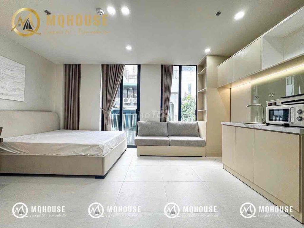 CHO THUÊ CĂN HỘ STUDIO ẤM CÚNG, BAN CÔNG RIÊNG | QUẬN 1