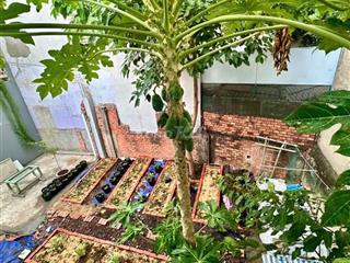 NHÀ NGUYÊN CĂN CÓ SÂN VƯỜN TRỒNG RAU NUÔI GÀ - BÌNH THẠNH - TỔNG 160m²