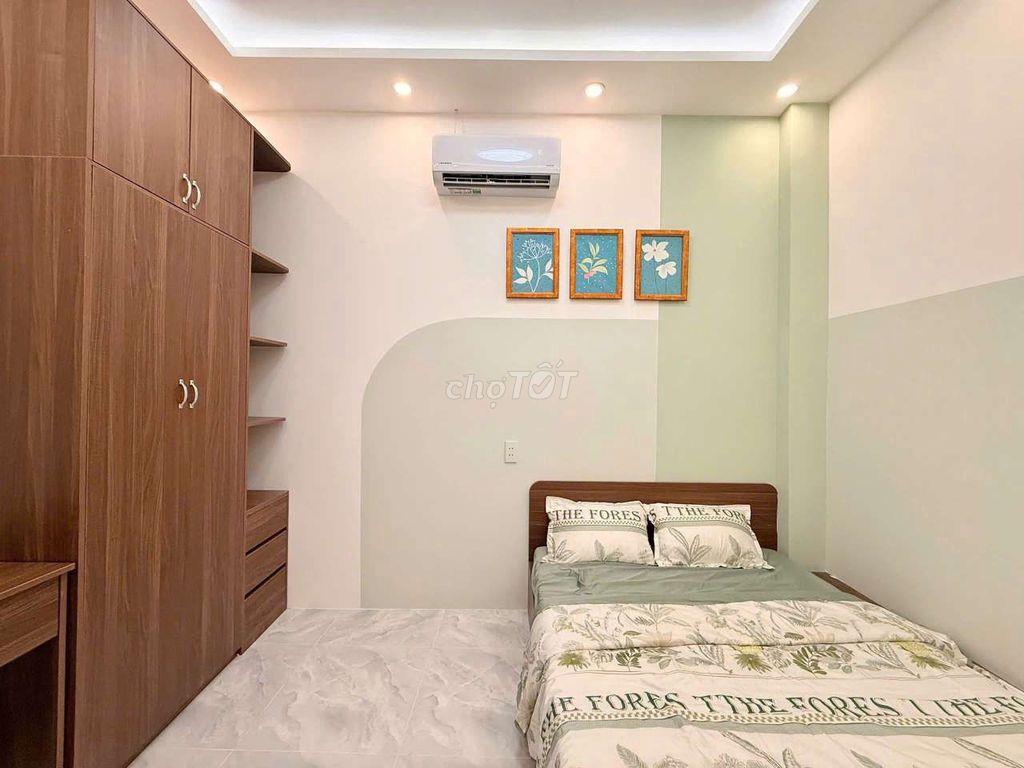 CHO THUÊ NHÀ FULL NỘI THẤT - NƠ TRANG LONG, BÌNH THẠNH - 3PN 2WC)