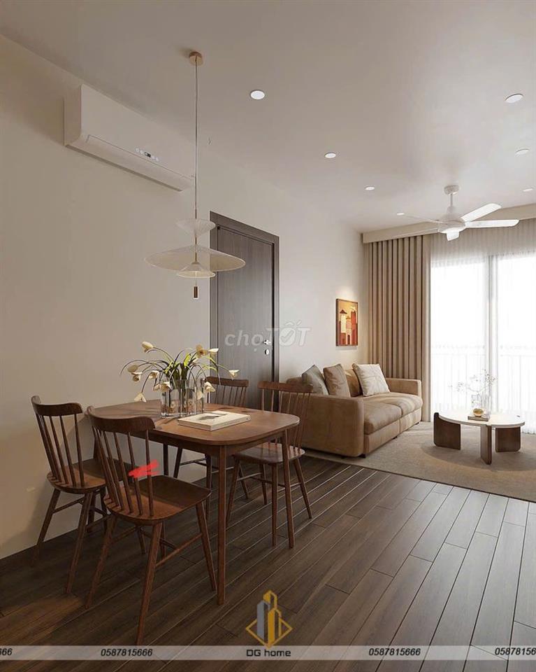 Thuê 1PN+1 The Beverly ban công dài view công viên nội khu, full đồ