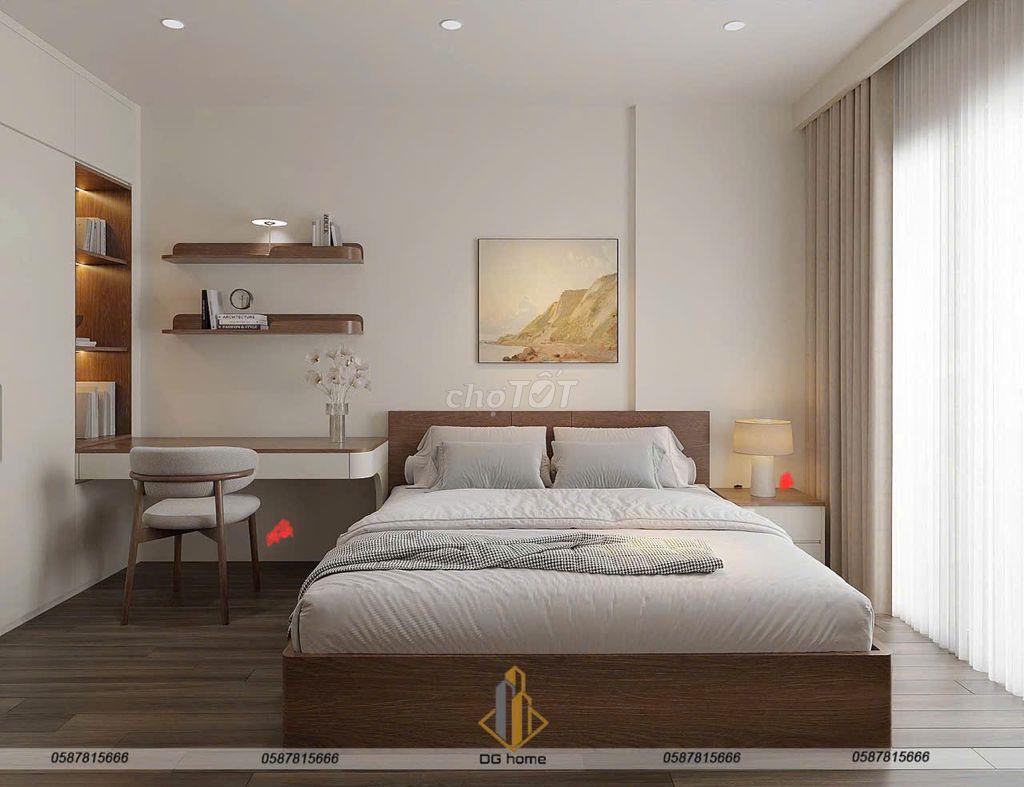 Thuê 1PN+1 The Beverly ban công dài view công viên nội khu, full đồ