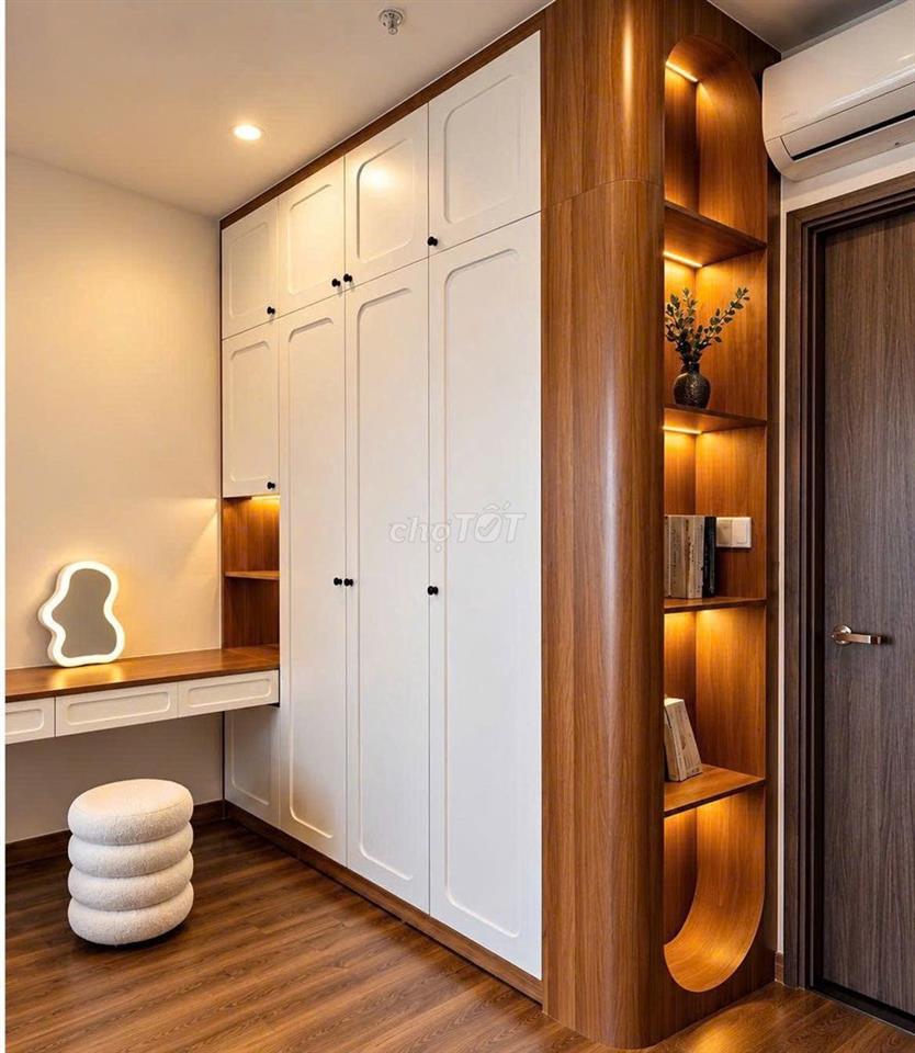 Căn góc 2PN+1 The Beverly view thoáng vĩnh viễn, đủ đồ cao cấp.