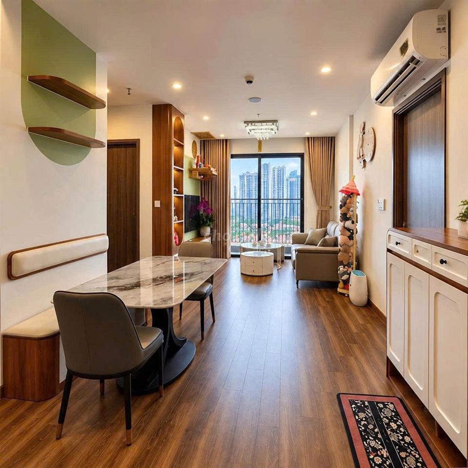 Căn góc 2PN+1 The Beverly view thoáng vĩnh viễn, đủ đồ cao cấp.