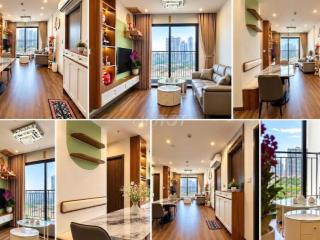 Căn góc 2PN+1 The Beverly view thoáng vĩnh viễn, đủ đồ cao cấp.