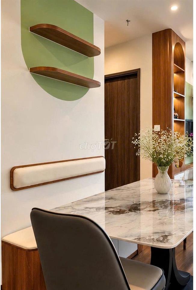 Căn góc 2PN+1 The Beverly view thoáng vĩnh viễn, đủ đồ cao cấp.