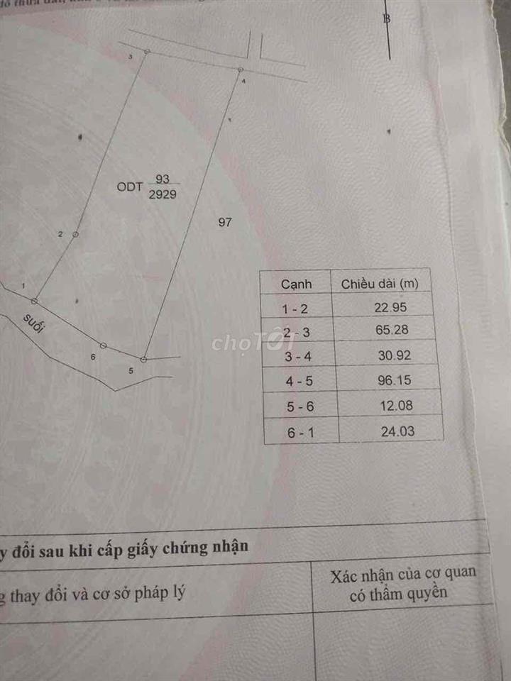 Bán 3 sào đất, thổ cư 400m2, có nhà cấp 4