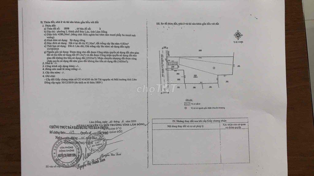 Bán Nhà Đất tại Bảo Lộc, Lâm Đồng