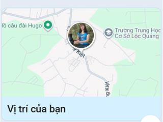 Bán đất mặt tiền trung tâm Lộc Quảng.Gần chợ.trường học.