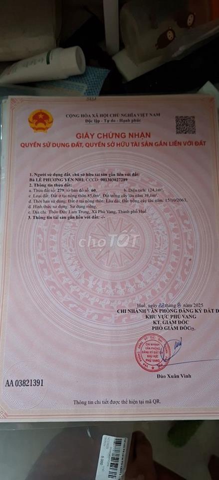 Cần tiền gấp nên bán lỗ lô đất đẹp giá 390 triệu. Ai cần liên hệ giúp